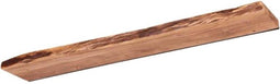 Wandplank 120 cm - Massief acacia - Afgeschuurde boomstamvorm - Natuurkleur