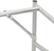 vidaXL - Haardhoutrek - met - regenhoes - 100x100x200 - cm - gegalvaniseerd - staal