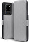 Qubits - slim wallet hoes - Geschikt voor Samsung Galaxy S20 Ultra - Grijs