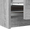 vidaXL - Tv-meubel - 100x35x54 - cm - bewerkt - hout - grijs - sonoma - eikenkleurig