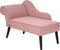 BIARRITZ - Chaise longue - Roze - Linkerzijde - Polyester