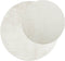 vidaXL - Vloerkleed - OVIEDO - laagpolig - Ø - 100 - cm - crèmekleurig