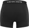 Lacoste Boxershorts Heren - Microfiber - Regular fit - Zwart (3-pack)