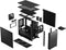 Fractal Design Define 7 Nano - Mini-DTX Mini-ITX - Small form factor - Zwart