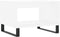 vidaXL - Salontafel - 60x50x40 - cm - bewerkt - hout - wit