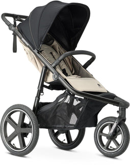 Deryan Bolt - Hardloop kinderwagen - Inclusief muggennet en luchtpomp - Creme