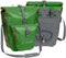 VAUDE Aqua Back Plus - Dubbele Fietstas - Waterdicht 51L - Groen (2 stuks)