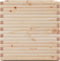 vidaXL - Plantenbak - 70x70x72 - cm - massief - grenenhout