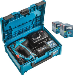 Novus J-550 - Accu Tacker - 3 schoten per seconde - incl accu en lader