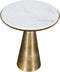Bijzettafel industrieel - Sidetable - Bijzettafel marmer
