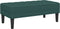 vidaXL - Ligzetel - Donkergroen - 113x57x39 - cm - Stof