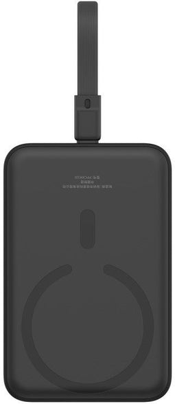 Baseus Magnetic Mini - Powerbank 10.000 mAh - Draadloos opladen 15W - USB-C en Lightning Kabel