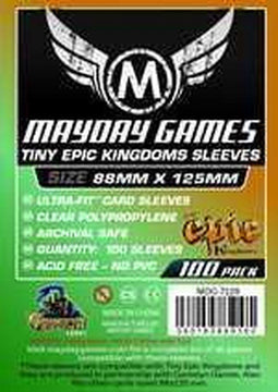 50 Mayday Games Card Sleeves 88 x 125mm (MDG-7148)