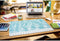 Sigel designonderlegger - papier - Cool Pool - A2 - jaren 2023/2024/2025 - SI-HO306