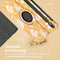 imoshion Tablet Hoes - Geschikt voor Samsung Galaxy Tab S9 11.0 inch - 360° Draaibare Design Bookcase 2.0 - Yellow Flowers