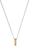 Esprit ESNL00182442 Luna - Collier - Rosékleurige stalen hanger met zirkonia - Zilverkleurig