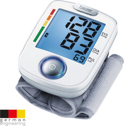 Beurer BC 44 - Polsbloeddrukmeter - Volautomatische meting met blauw verlicht XL-display - Inclusief manchet (14 - 19,5 cm)
