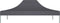 vidaXL - Partytentdak 270 g/m² - 410 x 280 cm - Antraciet