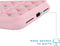 iMoshion Hoesje Geschikt voor iPhone 8 Plus / 7 Plus Hoesje Siliconen - iMoshion Pop It Fidget Toy - Pop It hoesje - Roze