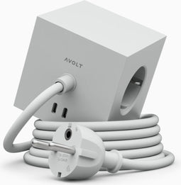 AVOLT - Square 1 - Adapter - USB-C - 30W - 3m - Nomad - Gotland Gray