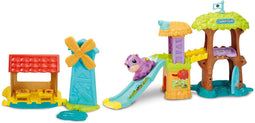 VTech Rol & Dol Dieren - Speeltuin - Inclusief Kaat Koe - 10 melodietjes