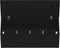 vidaXL - Opbergbox - zwart - 89x36,5x33 - cm - massief - grenenhout