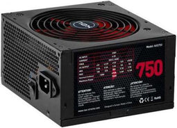 Nox NXS750 - Voedingsbron ATX 750W PFC Actief - 58A op 12V1 - 6x SATA - 2x 6+2-pins