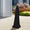 Asbak rubbermaid groundskeeper vrijstaand zwart