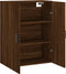 vidaXL - Hangkast - 69,5x34x90 - cm - bruin - eikenkleur