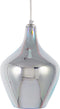 SOANA - Hanglamp - Zilver - Glas