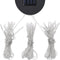 vidaXL - Prieel - met - LED-lichtslinger - 3x4 - m - antracietkleurig