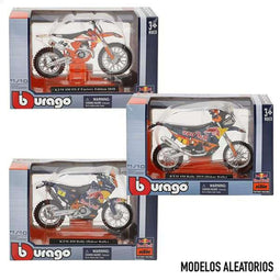Motorfiets Colorbaby Wrb Ktm Cross 1:18