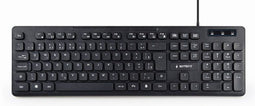 Gembird KB-MCH-04 - Toetsenbord - USB 2.0 - QWERTY EN - Zwart