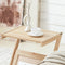 SoBuy Bijzettafel FBT122-N - Met Tijdschriftenhouder - 45 x 36 x 56 cm - Lichte Houtkleur