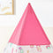 SoBuy OSS06 - Tipi Speeltent voor Kinderen - Met Draagtas - 133 x 133 x 153 cm - Wit/Roze