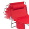 Sobuy tuin ligstoelen - 2 stuk - Rood - 195x62x29 cm