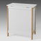 SoBuy Wasmand - wit - 50x30x60 cm
