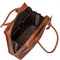 SOCHA Leren Dames Laptoptas 15.6 inch Diamond Edition Cognac