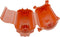 Socket Connector IP44 Orange