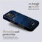 Mio by Mobilize - Apple iPhone 7 - MagSafe Hoesje Hardcase - Midnight Sparkle - Blauw