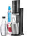 SodaStream Crystal Megapack - Zwart - Incl 2 glazen karaffen