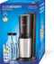 SodaStream Crystal Megapack - Zwart - Incl 2 glazen karaffen