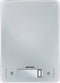 Soehnle keukenweegschaal Page Aqua Proof - digitaal - waterproof - 1 gram nauwkeurig - tot 10 kg - zilver