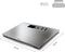 Soehnle personenweegschaal digitaal Style Sense Safe 300 - RVS- tot 180 kg - incl. batterijen