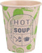 Soepbeker | Karton + PE | 250ml | 8oz | sleeve met 50 stuks