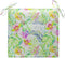 vidaXL - Tuinstoelkussens - 4 - st - 50x50x3 - cm - oxford - stof - bladpatroon