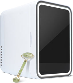 Soft & Silky Skincare Fridge - Incl. Led spiegel - Mini - Make up Organizer - Make-up Koelkast - Cosmetica & Skincare