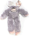 Soft toy for dogs Gloria Iwazaru 11 x 44 x 45 cm Monkey Grey