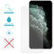 Softcase Backcover + Glass Screenprotector voor de iPhone 11 Pro Max - Transparant