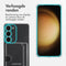 Softcase Backcover met pasjeshouder voor de Samsung Galaxy S23 - Transparant